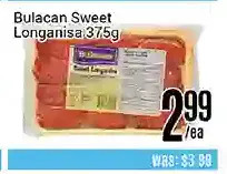 Nations Fresh Foods Bulacan sweet longanisa offer