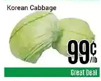 Nations Fresh Foods Korean cabbage offer
