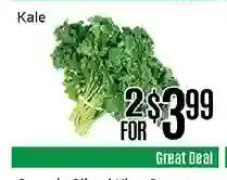 Nations Fresh Foods Kale offer