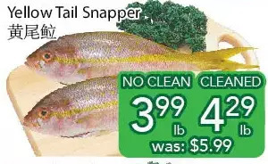 Ample Food Market Yellow tail snapper offer