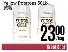 Nations Fresh Foods Yellow potatoes offer