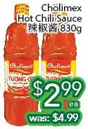 Ample Food Market Cholimex hot chili sauce offer
