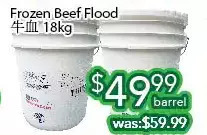Ample Food Market Frozen beef flood offer