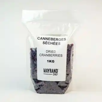 Dried cranberries 1 kg