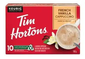 Tim hortons french vanilla k-cup pods