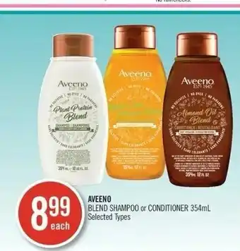 Shoppers Drug Mart Aveeno blend shampoo 354ml offer