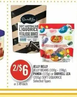 Shoppers Drug Mart Jelly belly jelly beans 2 x 100g offer