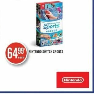 Shoppers Drug Mart Nintendo switch sports offer