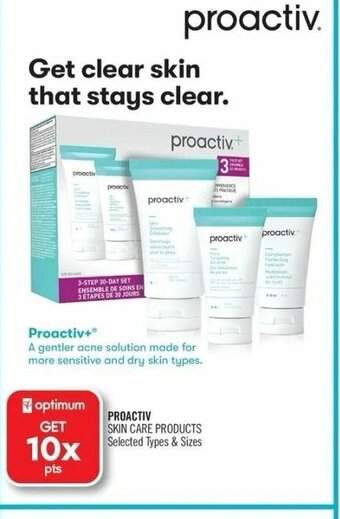 Shoppers Drug Mart Proactiv skin care products offer