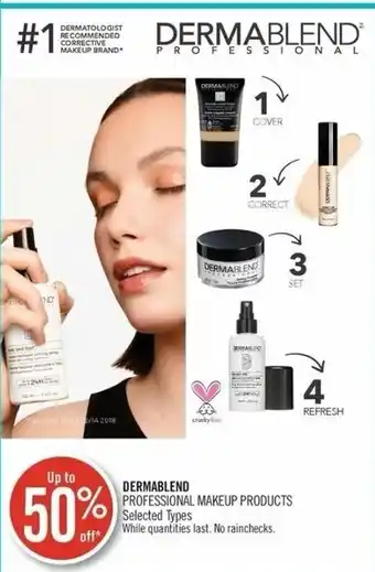 Shoppers Drug Mart Dermablend professional makeup products offer