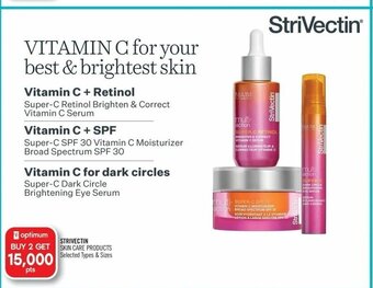 Shoppers Drug Mart Strivectin skin care products offer