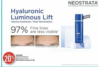 Shoppers Drug Mart Neostrata skin care products offer