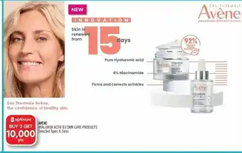 Shoppers Drug Mart Avene hyaluron activ B3 skin care products offer