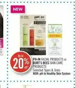 Shoppers Drug Mart PH-IN facial products offer