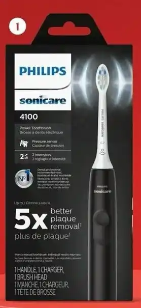 Shoppers Drug Mart Philips sonicare 4100 power toothbrush offer