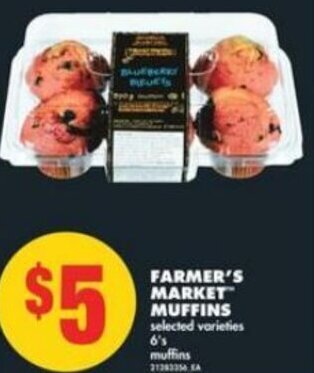 No Frills Farmer's Market Muffins 6's offer