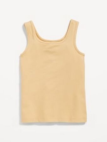 Old Navy Solid fitted tank top for girls offer