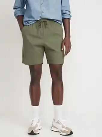 Old Navy Ogc chino jogger shorts for men --7-inch inseam offer