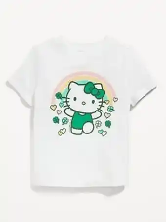 Old Navy Hello kitty® st. patrick's day matching unisex t-shirt for toddler offer