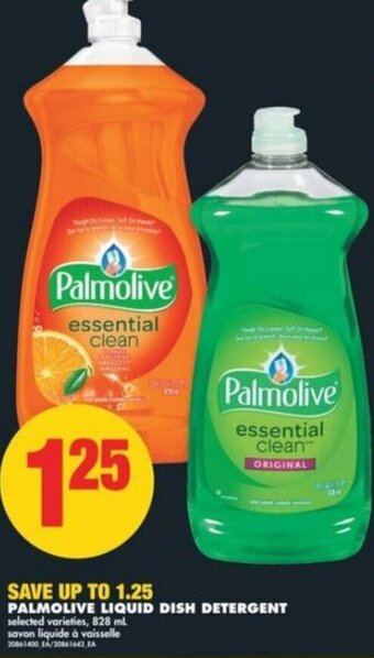 No Frills Palmolive Liquid Dish Detergent 828 ml offer