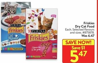 Walmart Friskies Dry Cat Food offer