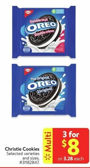 Walmart Christie Cookies offer