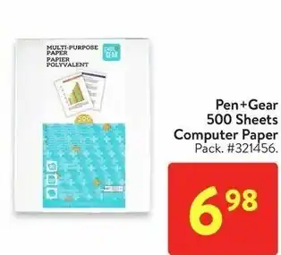 Walmart Pen+Gear 500 Sheets Computer Paper offer