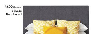 Sleep Country Dakota headboard offer