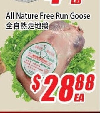 WinCo Food Mart All Nature Free Run Goose offer