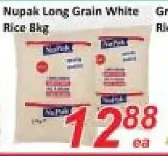Fresh Win Foodmart Nupak Long Grain White Rice 8kg offer