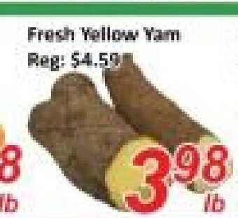 Fresh Win Foodmart Fresh Yellow Yam offer