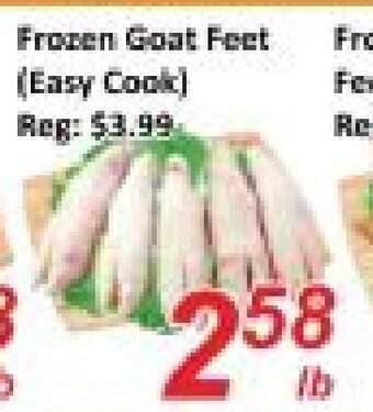 Fresh Win Foodmart Frozen Goat Feet (Easy Cook) offer