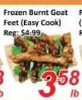 Fresh Win Foodmart Frozen Burnt Goat Feet (Easy Cook) offer