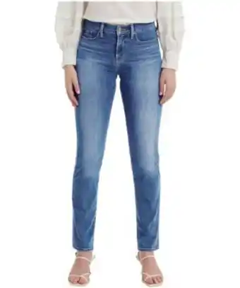 Mark's Women's 312 shaping mid rise slim jeans - lapis breeze offer