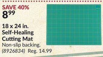 Princess Auto 18 x 24 in. self-healing cutting mat offer
