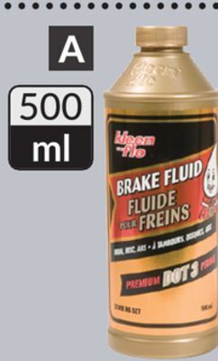 Princess Auto Brake fluid offer