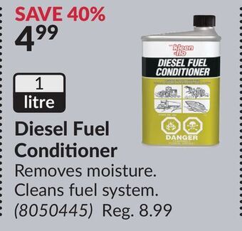 Princess Auto Diesel fuel conditioner offer