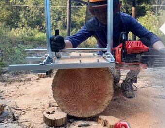 Princess Auto Lumber mill chainsaw attachment offer