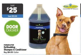 Ren’s Pets Depot Furminator deshedding shampoo & conditioner offer