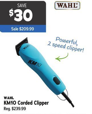 Ren’s Pets Depot Wahl km10 corded clipper offer