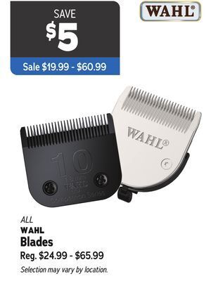 Ren’s Pets Depot All wahl blades offer