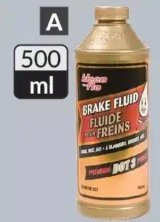 Princess Auto Kleen-flo brake fluid - dot 3 offer