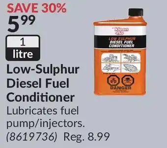 Princess Auto Kleen-flo low-sulphur diesel fuel conditioner offer