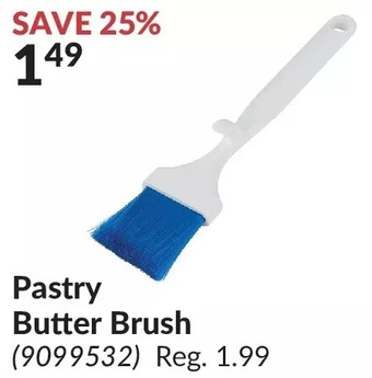 Princess Auto Pastry butter brush offer