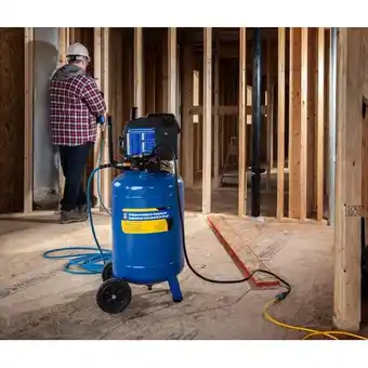 Princess Auto Power fist 20 gallon portable air compressor offer