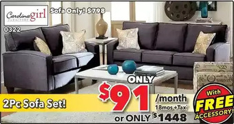 Surplus Furniture Jitterbug gunmetal sofa & loveseat offer