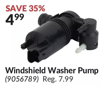 Princess Auto Windshield washer pump offer