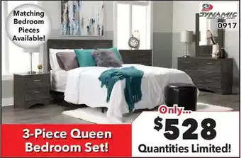 Surplus Furniture Canyon maple 3-piece bedroom set offer