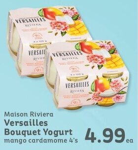 IGA Maison Riviera Versailles Bouquet Yogurt 4's offer