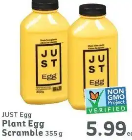 IGA Just Egg Plant Egg Scramble 355 g offer